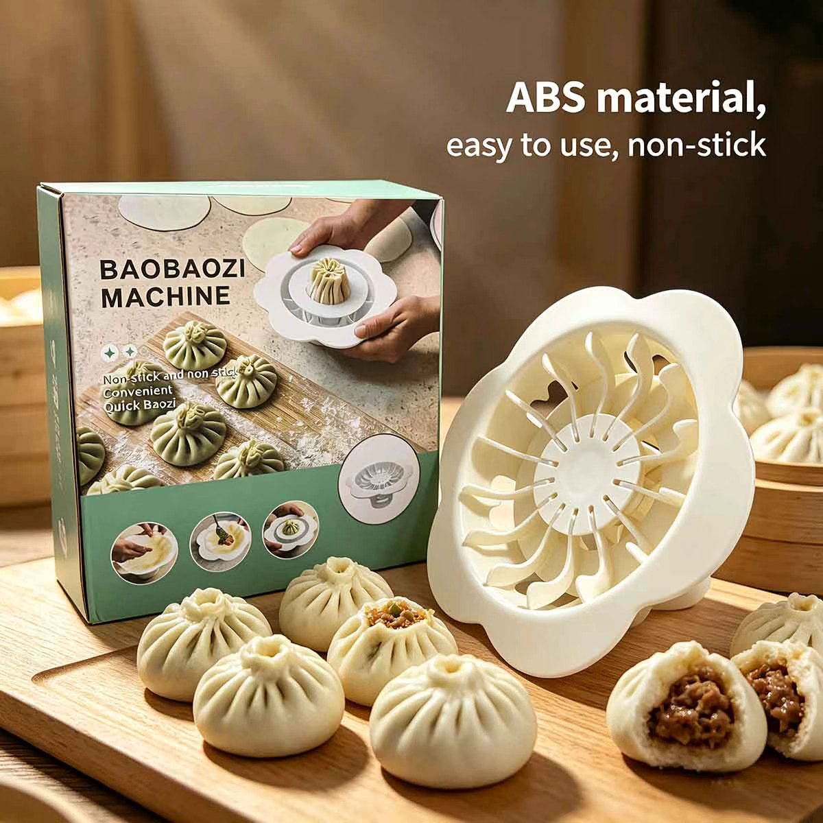 Kitchen Gadgets Dumpling Maker - Handmatige Dumpling Bun Maker Tool Food