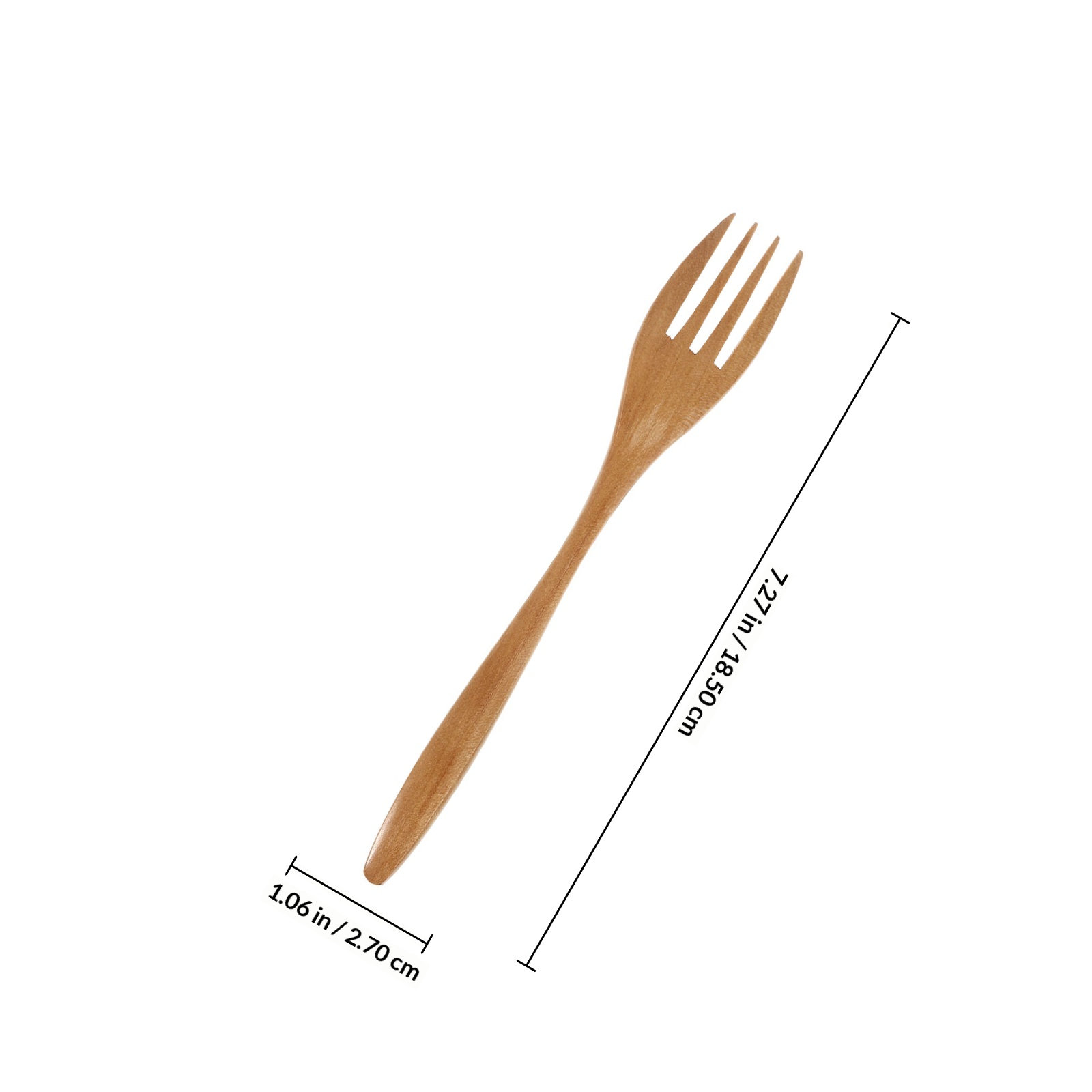 4-delige houten vorkenset, mil - Kitchen Gadgets Gold recensie en prijs