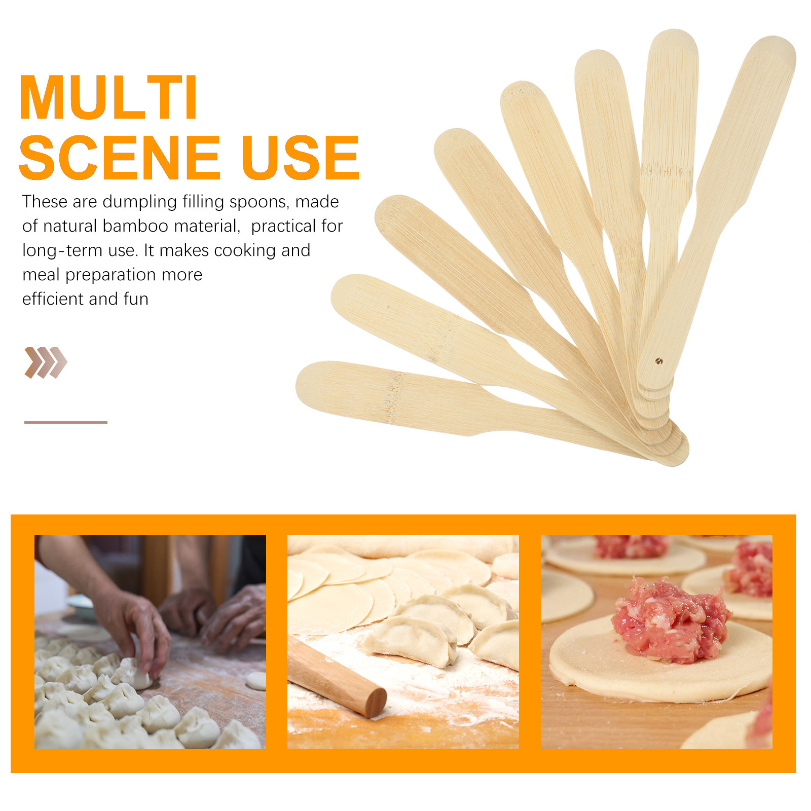 8 stuks lepels voor het vullen - Kitchen Gadgets Dumpling Maker recensie en prijs
