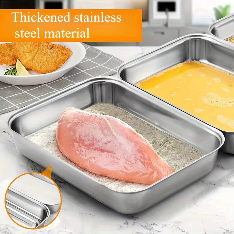 Drievoudige set roestvrijstale - Kitchen Gadgets Organizer recensie en prijs